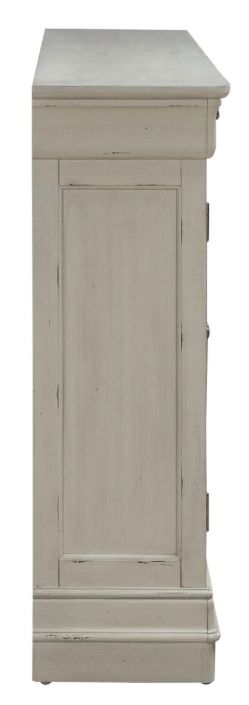 Liberty Furniture Morrow Bay Porcelain White Hall Buffet-4