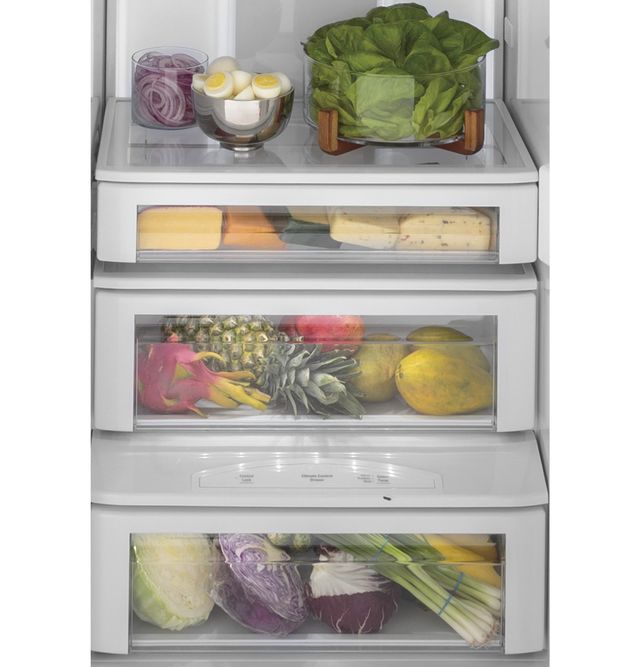 GE Profile™ 48 in. 28.7 Cu. Ft. Stainless Steel Built In Counter Depth Side-by-Side Refrigerator-6