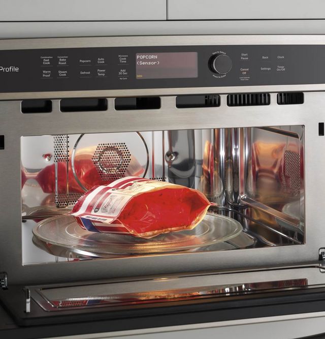 GE Profile™ 1.7 Cu. Ft. Stainless Steel Built In Microwave/Convection-8