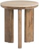 Crestview Collection Mason Tan End Table with Natural Base-0