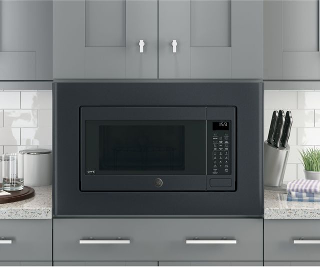 Café™ 1.5 Cu. Ft. Black Slate Countertop Convection/Microwave Oven-3