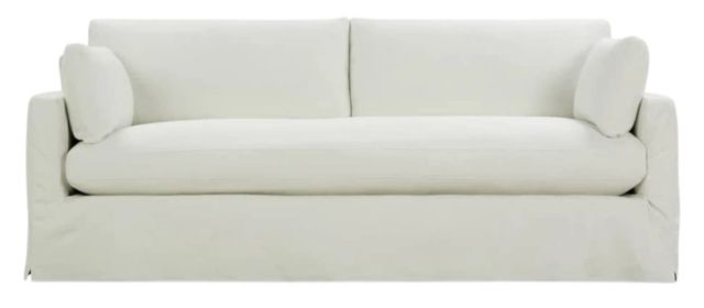 Rowe® Customizable Sylvie 75" Bench Cushion Sofa with Slipcovered-0