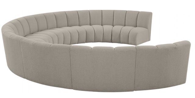 Meridian Furniture Infinity 9-Piece Taupe Modular Sectional-2