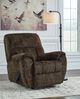 Signature Design by Ashley® Stayfish Chocolate Manual Rocker Recliner-4
