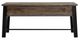 International Furniture Direct Loft Brown Counter Sofa Table-4