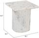 Zuo® Modern Irham Gray/White Side Table-1