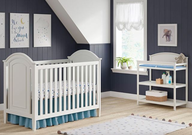 Westwood Design Harper White Youth Changing Table-1