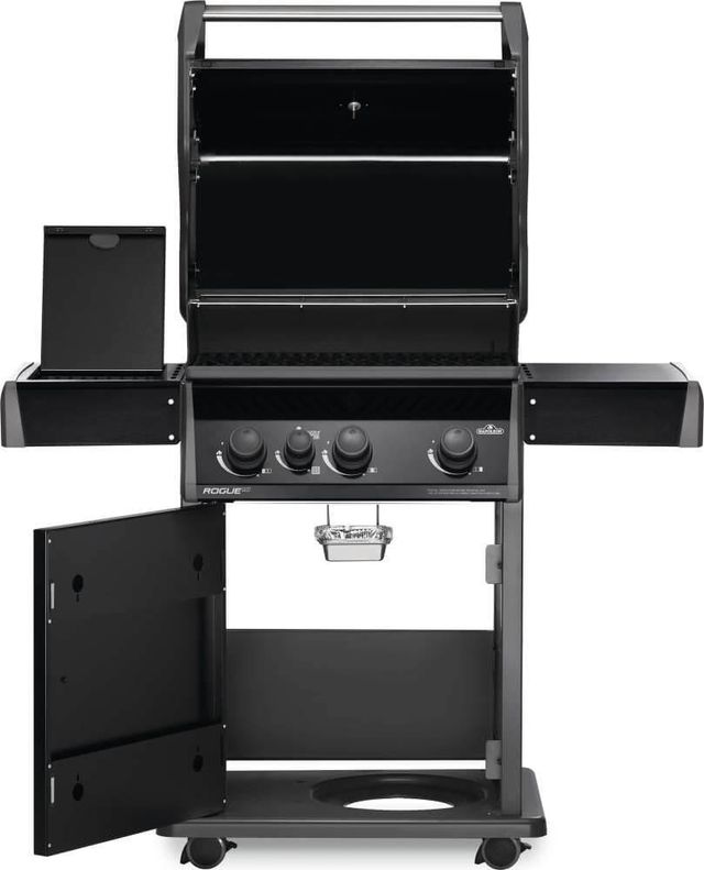 Napoleon Rogue® XT 425 4-Burner Black Freestanding Natural Gas Grill-3