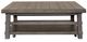 Liberty Furniture Modern Farmhouse Dusty Charcoal Oversized Square Cocktail Table-3