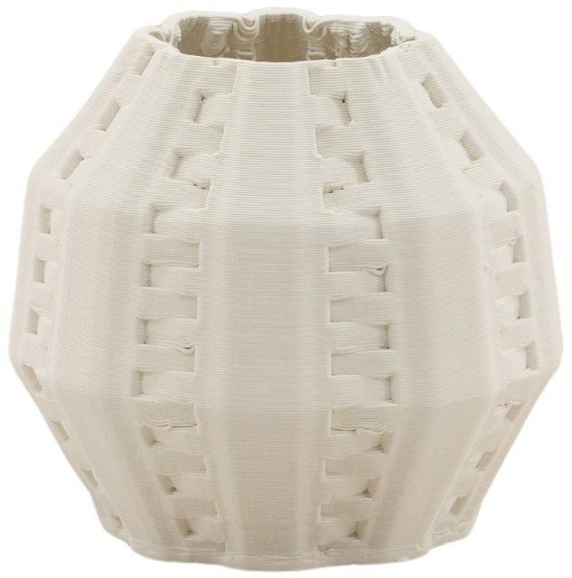 Dovetail Furniture Ginevra Ivory Vase-0