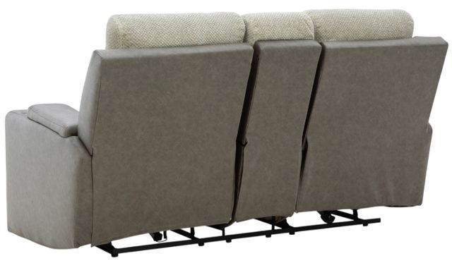 Signature Design by Ashley® WhipLash Sisal Power Reclining Loveseat with Console and Adjustable Headrest-3