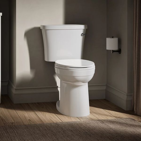 KOHLER® Kingston™ White Right-Hand Trip Toilet Tank, 1.28 Gpf-2