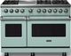 Viking® 5 Series 48" Splash Pro Style Dual Fuel (NG) Range with Polished Chrome Trim-0
