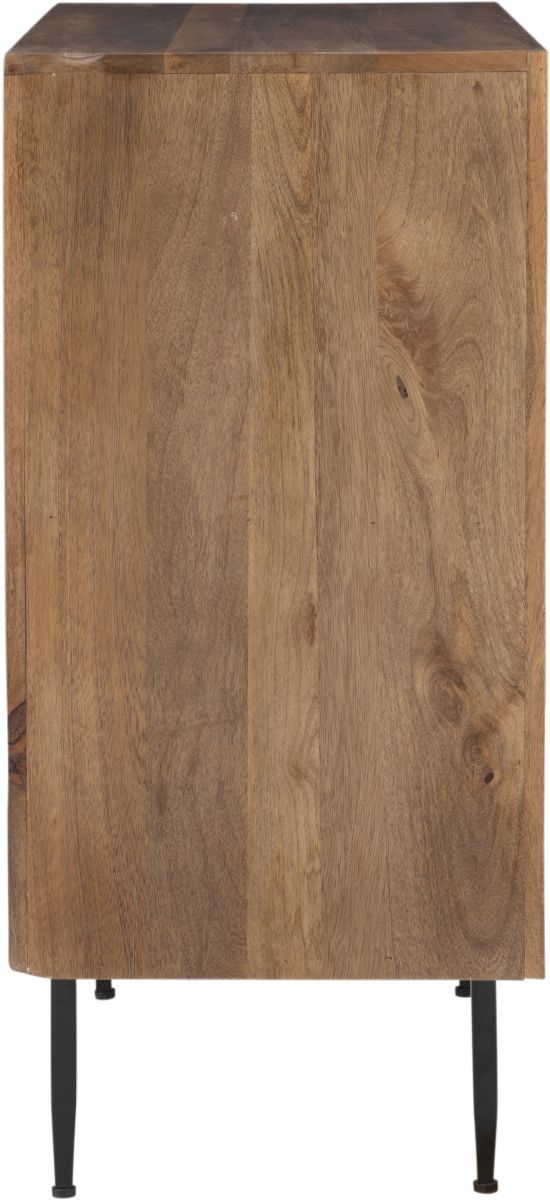 Powell® Kiefer Brown Mango Wood Cabinet-4