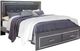 Signature Design by Ashley® Lodanna Gray King Panel Bed with 2 Storage Drawers-0