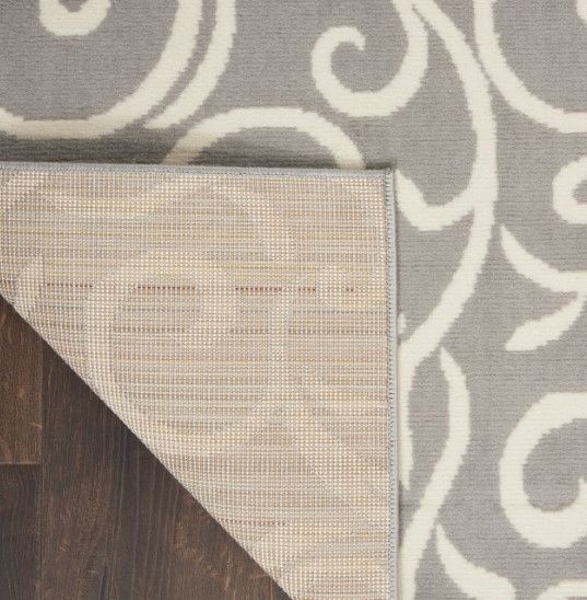 Nourison Home™ Grafix Gray 5'x7' Style 1 Area Rug-2