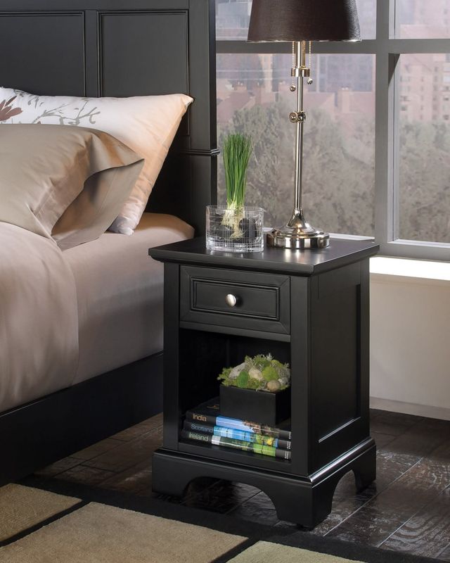 homestyles® Bedford 2-Piece Black King Headboard Set-4