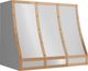 Zephyr Designer Collection 36" Polished Copper Finish Forte Hood Banding Kit-3