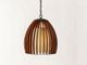 Currey & Company Carling Iron/Wood Pendant-2