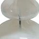 A & B Home Semi-Opaque Clear Table Lamp-1