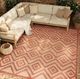 Nourison Home™ Versatile Coral Orange 5'x7' Area Rug-1