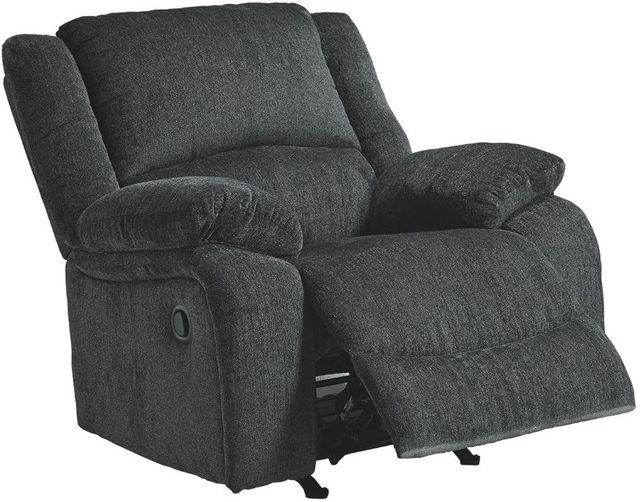 Signature Design by Ashley® Draycoll Slate Manual Rocker Recliner-1