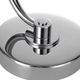 Uttermost® Waveney Crystal Top Drink Table with Polished Nickel Base-4