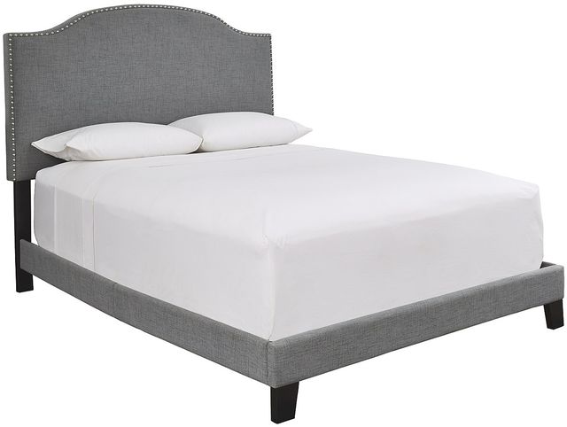 Signature Design by Ashley® Adelloni Gray King Simple Bed-0