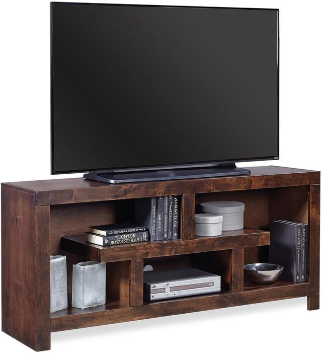Aspenhome® Contemporary Alder Lifestyle Tobacco 60" Console-1