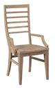 Kincaid Furniture Modern Forge Sandy Brown Canton Ladder Back Arm Chair-0