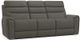 La-Z-Boy® Soren Pewter Leather Power Reclining Sofa-0