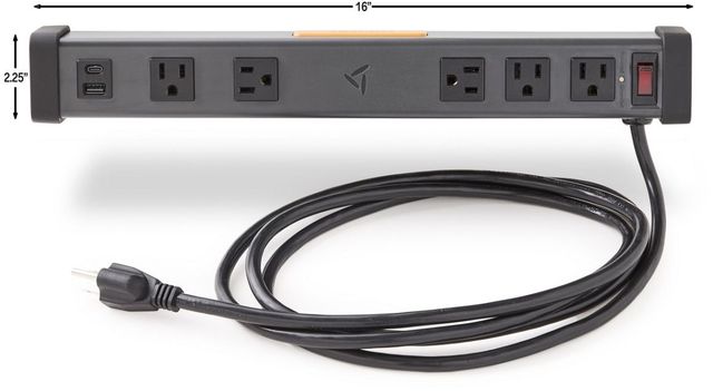 Gladiator® Charcoal PowerStrip Bar-3