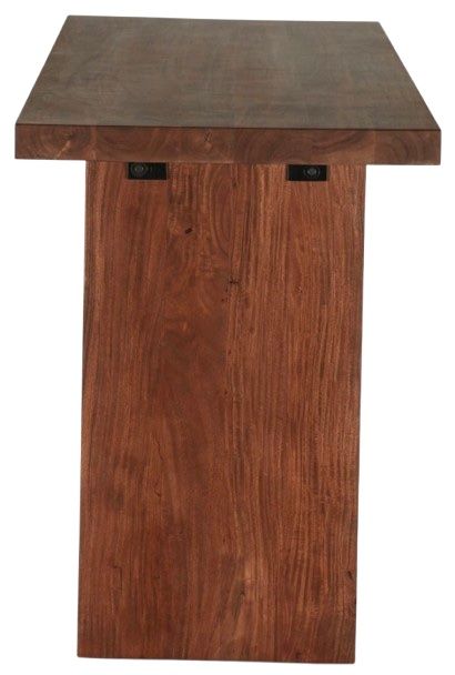 Home Trends & Design Lenox Walnut Gathering Table-2