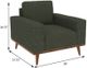 Emerald Home Heath Olive Accent Chair-2