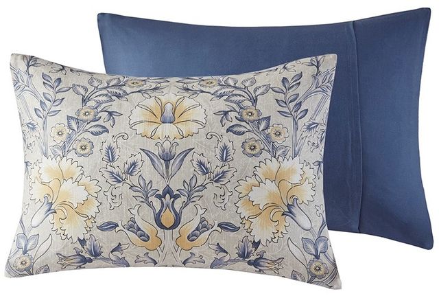 Olliix by Harbor House Livia 6 Pieces Multi King Cotton Comforter Set-1