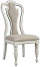 Liberty Furniture Magnolia Manor 7-Piece Antique White/Ivory/Weathered Bark Rectangular Dining Set-4