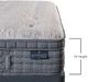 King Koil® Intimate Penrose 14" Wrapped Coil Plush Euro Top King Mattress-3