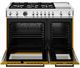 Bertazzoni Professional Series 48" Giallo Glossy Pro Style Gas Range-1