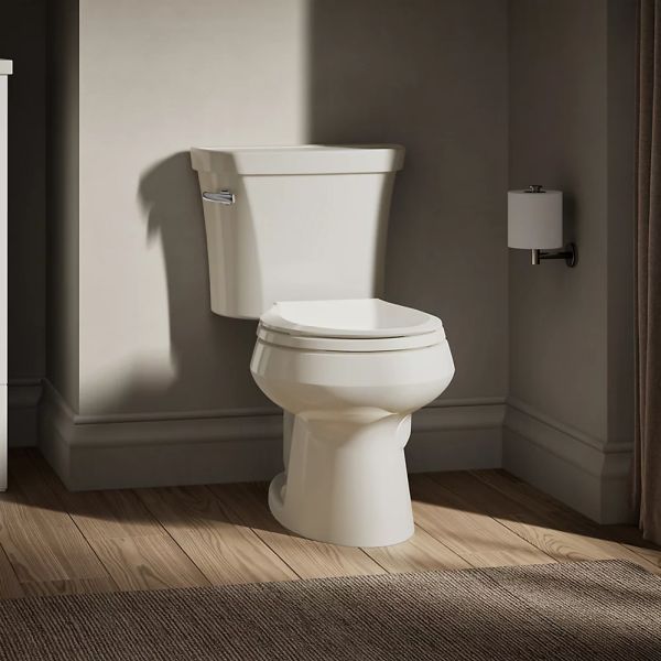 KOHLER® Wellworth® Biscuit 2-Piece Round-Front Toilet, 1.6 Gpf-2