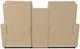 La-Z-Boy® Baron Cashew Manual Wall Reclining Loveseat with Console-4