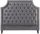 Parker House® Jasmine Flannel Queen Upholstered Panel Bed-4