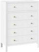 Butler Specialty Company Nora White Dresser-0