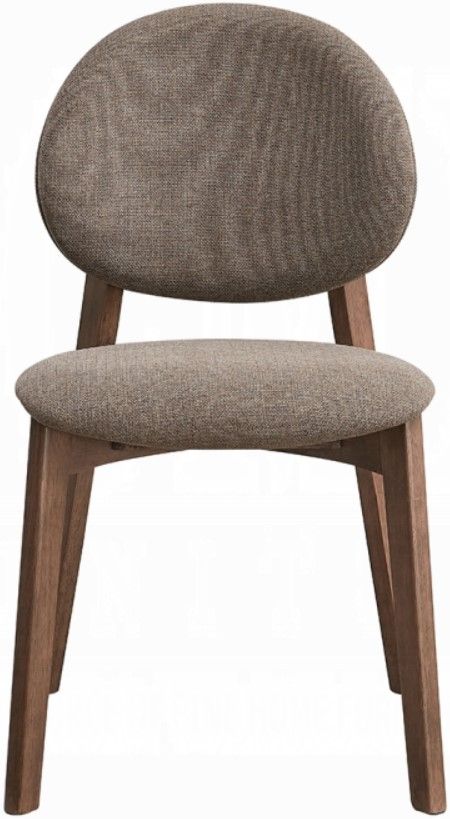 ACME Furniture Hadasa 2-Piece Light Brown/Walnut Dining Side Chair Set-3
