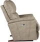 La-Z-Boy® Trouper Stucco Power Rocking Recliner with Headrest and Lumbar-1
