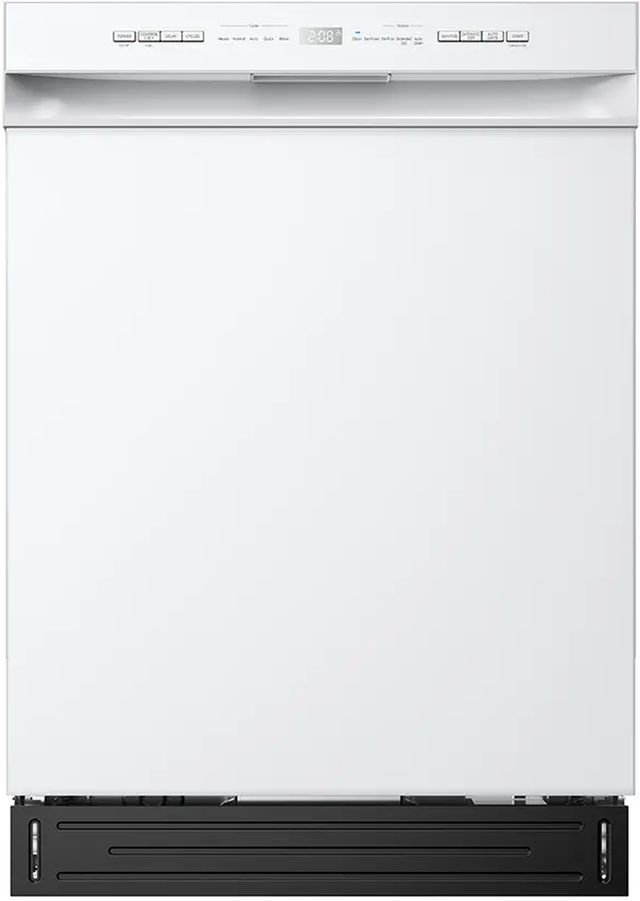 Midea® 24" White Front Control Built In Dishwasher -0