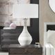 Uttermost® Potter Blue/Ivory/Tan Striped Table Lamp-1