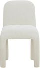 TOV Furniture Georgia Cream Chenille Dining Chair-3