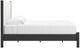 Signature Design by Ashley® Cadmori Black/White King Upholstered Panel Bed-3
