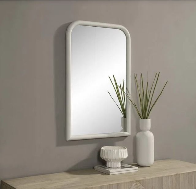 Renwil® Colima White Accent Mirror-4