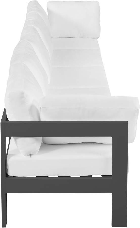 Meridian Furniture Nizuc White Outdoor Patio Modular Sofa-2